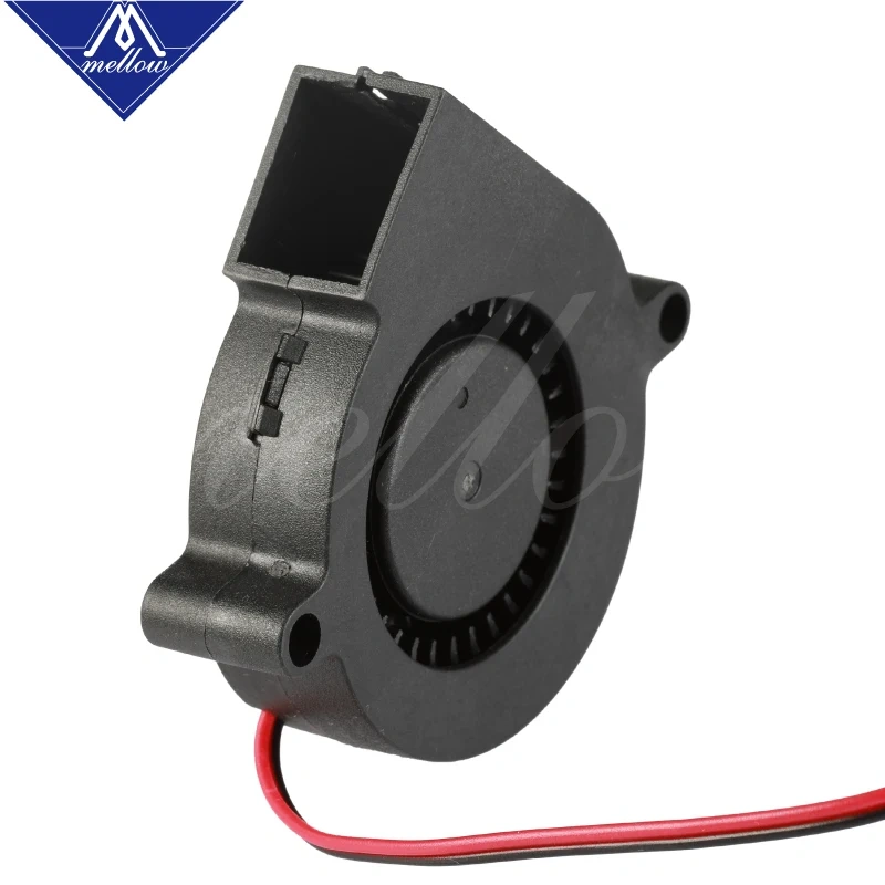 3D Printer Fan 5015 12V 24V 0.15A Sleeve Bearing Brushless Fan centrifugal for Reprap i3 DC Cooling Fan Turbo fan 5015S