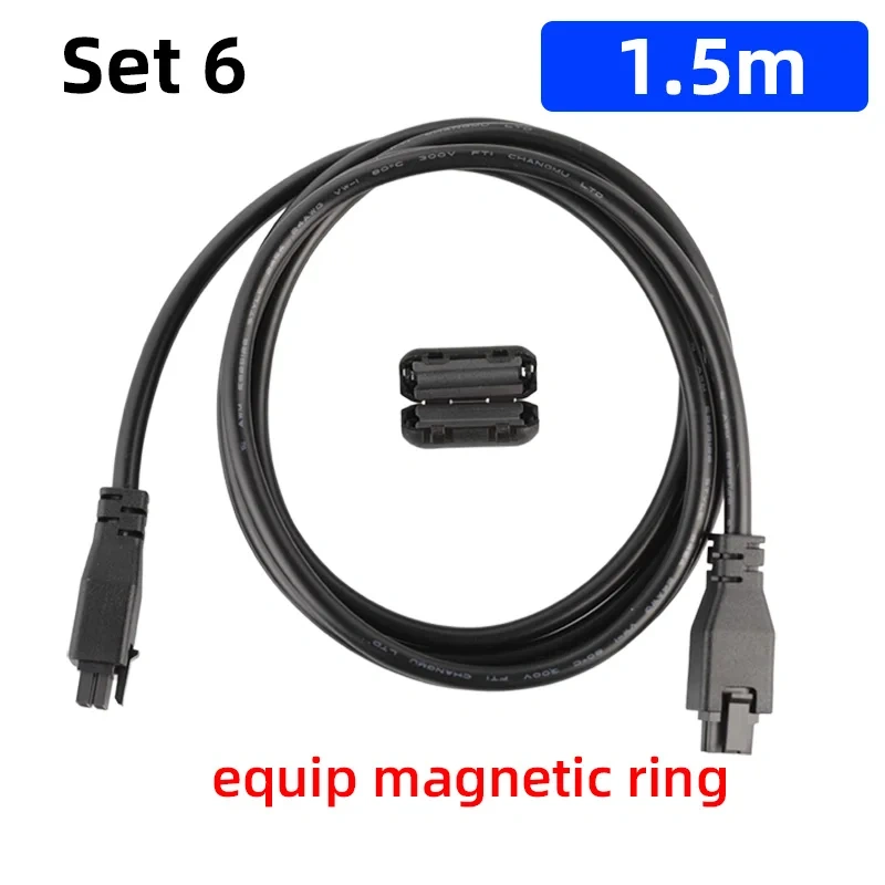 Mellow Premium 6-pin Extension Cable For Bambu Lab AMS X1 X1C P1P P1S 3D Printers AMS 0.5/1/1.5/2 Meters With Megnetic Ring