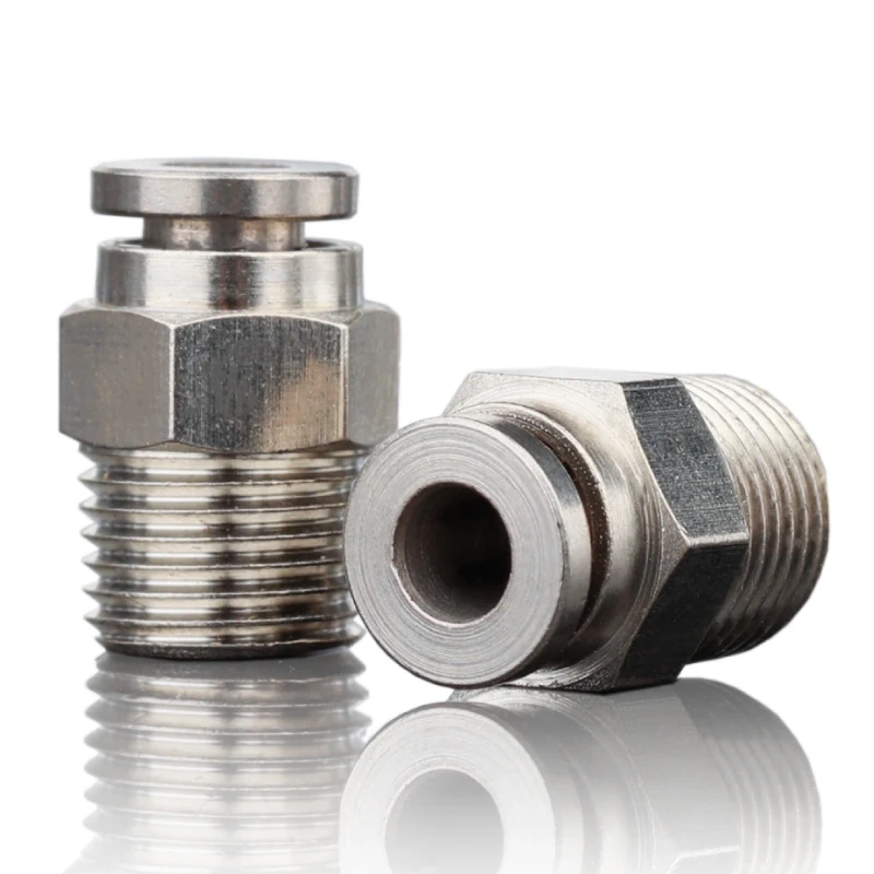 Mellow 2pcs 3D printer remote feed tube interface/ remote inlet port connector /Teflonto tube adapter  Use for 1.75mm/3mm