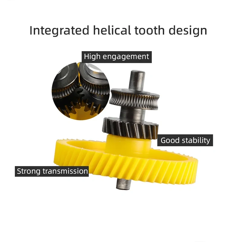 Mellow High Quality CNC Nanocoated DLC BXP Gear Kit For Bambu X1/X1C/P1P/P1S Extruder 3D Printer Parts For Carbon Fiber Filament