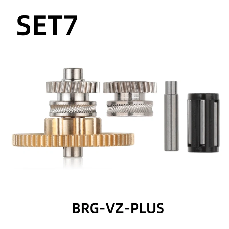 Mellow Brass BRG Gear Kit For Vz-Hextrudort-Low DDG NF Sunrise / Voron Cw1 Cw2 Sherpa Mini Micro Extruder DIY 3D Printer Parts