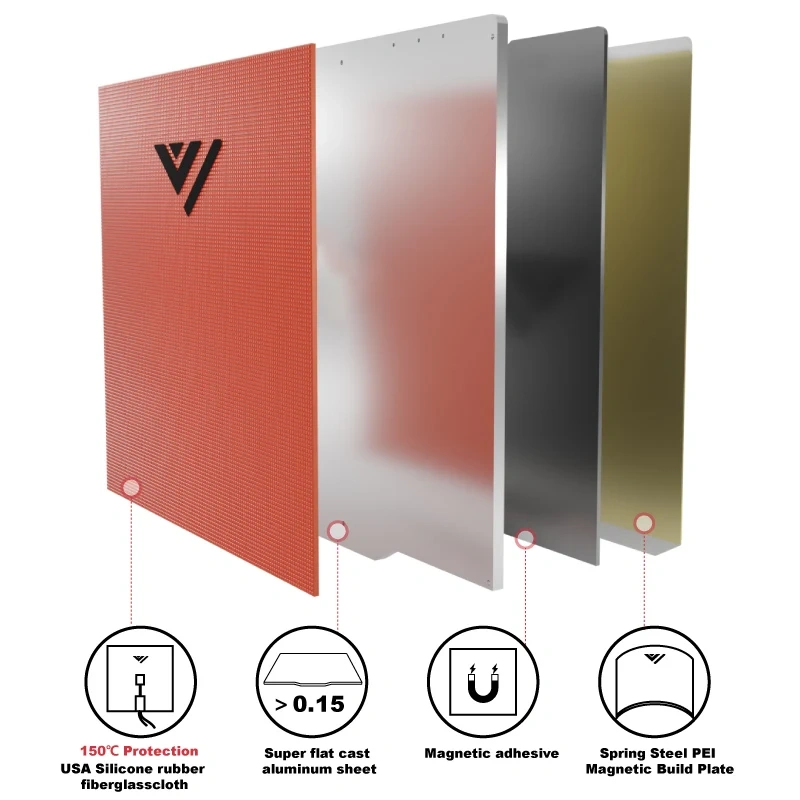 Mellow Genuine DIY VzBoT AWD 235 VZ235 3D Printer Kit For Top CNC Metal Lightweight High Speed Goliath Air Printing With Klipper