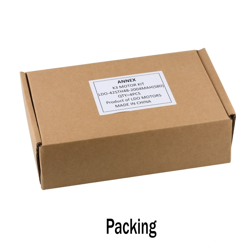 Mellow High Temperature LDO-42STH48-2004MAH(S80) LDO 48MM Nema 17 Stepper Motor For Annex K3 3D Printer Parts