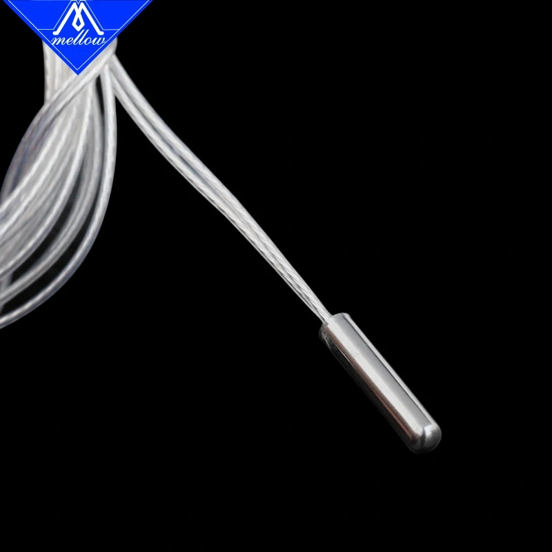Mellow High Temperature PT1000 Thermistor Cartridge 450 C For Voron Klipper V6 Volcano Dragon Crazy Hotend Heat Block PEEK PEI