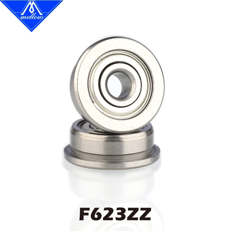 3D printer VORON accessories parts F623 ZZ Flange Bushing Ball Bearings F623ZZ 3*10*4 mm pulley bearing guide wheel