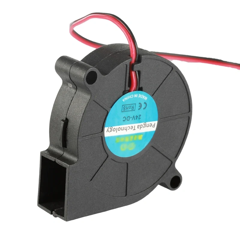 Mellow 2 pcs/lot 3D Printer Fan 5015 12V/24V 0.15A Sleeve Bearing Brushless for Reprap  i3 DC Cooling Fan Turbo fan 5015S