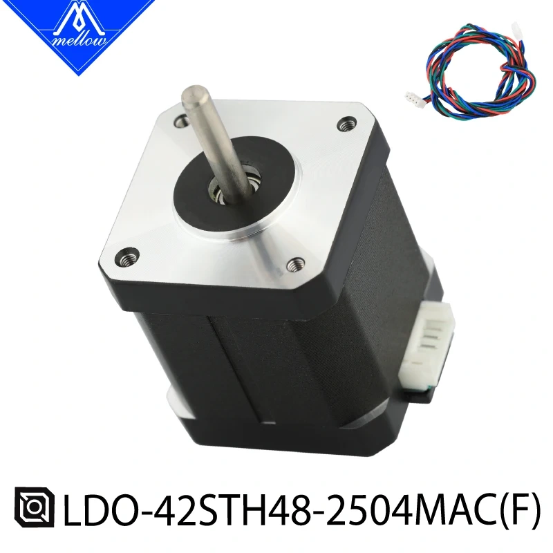 Mellow LDO 42STH48 2504MAC(F)  48MM Nema 17 Stepper Motor For 3D Printer Parts Voron Blv Ender 3 Prusa i3