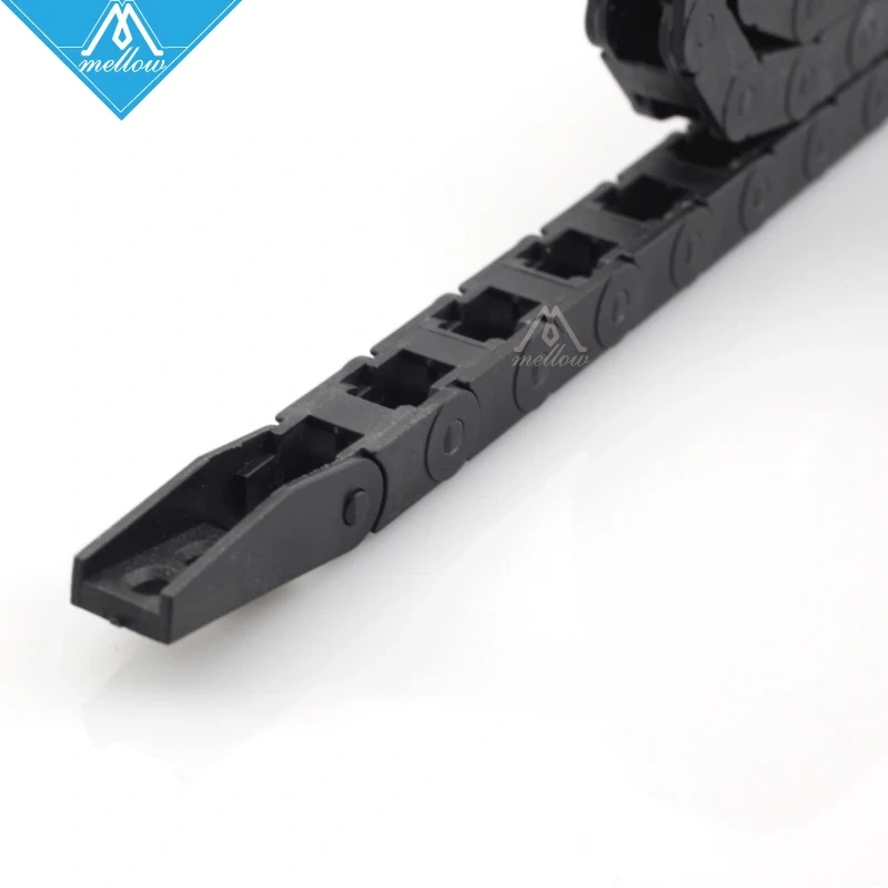 HOT! Best !!! 7 x 7mm L1000mm Cable Drag Chain Wire Carrier with end connectors for 3D Printer Tools