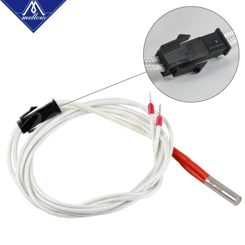 Mellow 3D Printer Parts Heating Tube 12V/24V 50W High Temperature 6*18/22mm Cartridge Heater For NF-Crazy Hotend Mosmax V6
