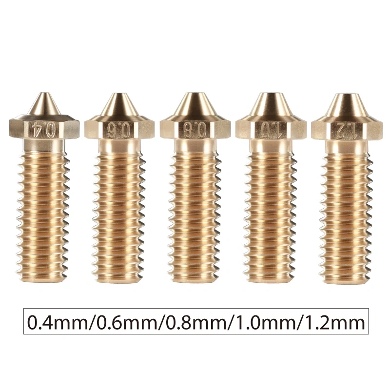 Mellow 3pcs/lot NF Volcano Nozzle For 3D Printers ANYCUBIC Mega S Mega Pro Vyper Crazy Volcano Hotend Sidewinder X1& Genius