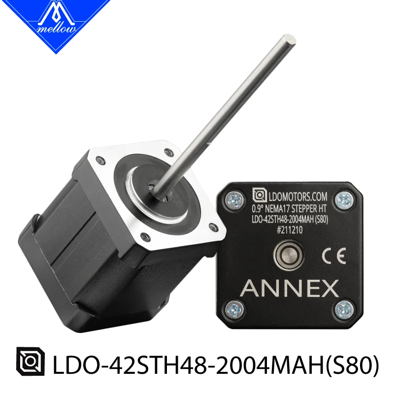 Mellow High Temperature LDO-42STH48-2004MAH(S80) LDO 48MM Nema 17