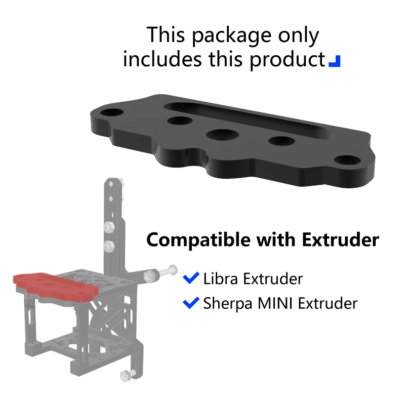 Mellow CNC Aluminium VzBoT 330/235 Printhead Bracket For Goliath