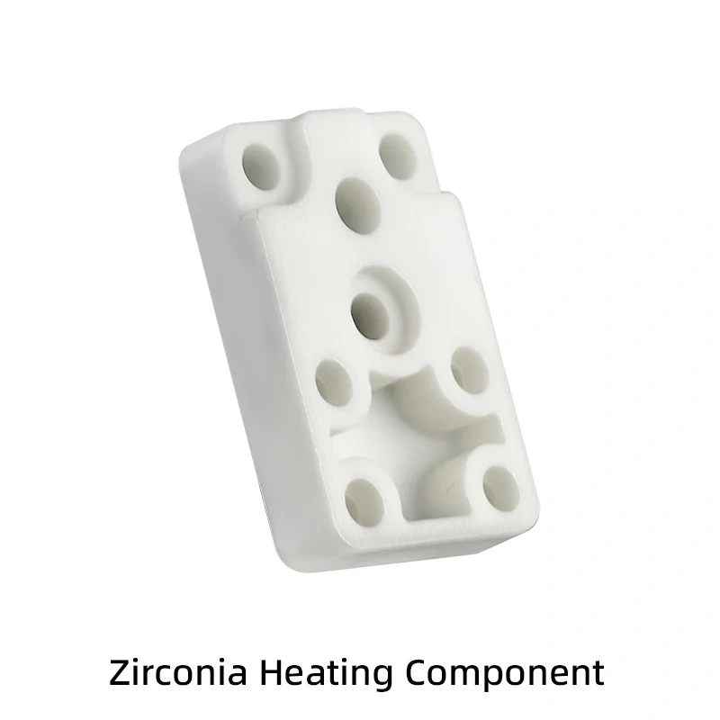 Mellow For Bambu Lab A1/A1 Mini Ceramic Zirconia  Insulator Aluminum / Copper Heatblock Kit For H2D Hotend Left Mounting Base