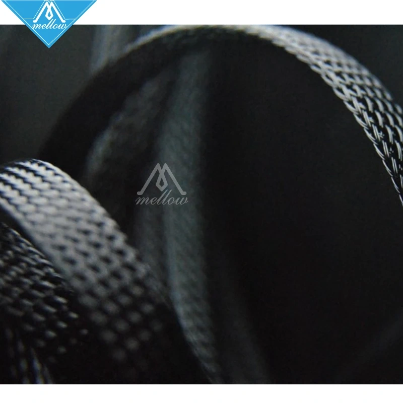 3D printer accessories 2-5M 6-10mm Expandable Braided PET Premium Nylon Cable Sleeve wire cable for RepRap/KOSSEL/Ultimaker 2
