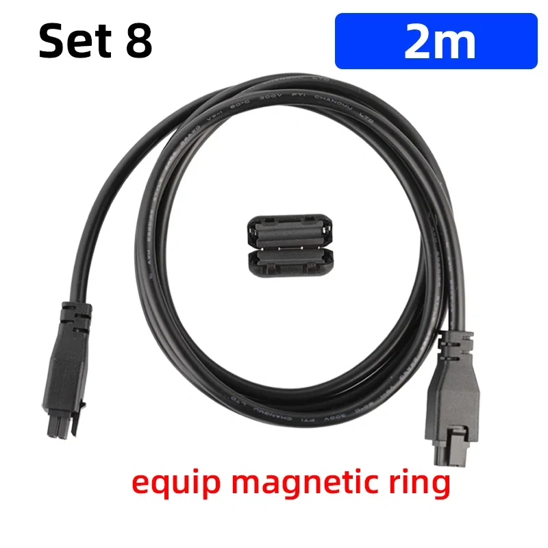 Mellow Premium 6-pin Extension Cable For Bambu Lab AMS X1 X1C P1P P1S 3D Printers AMS 0.5/1/1.5/2 Meters With Megnetic Ring