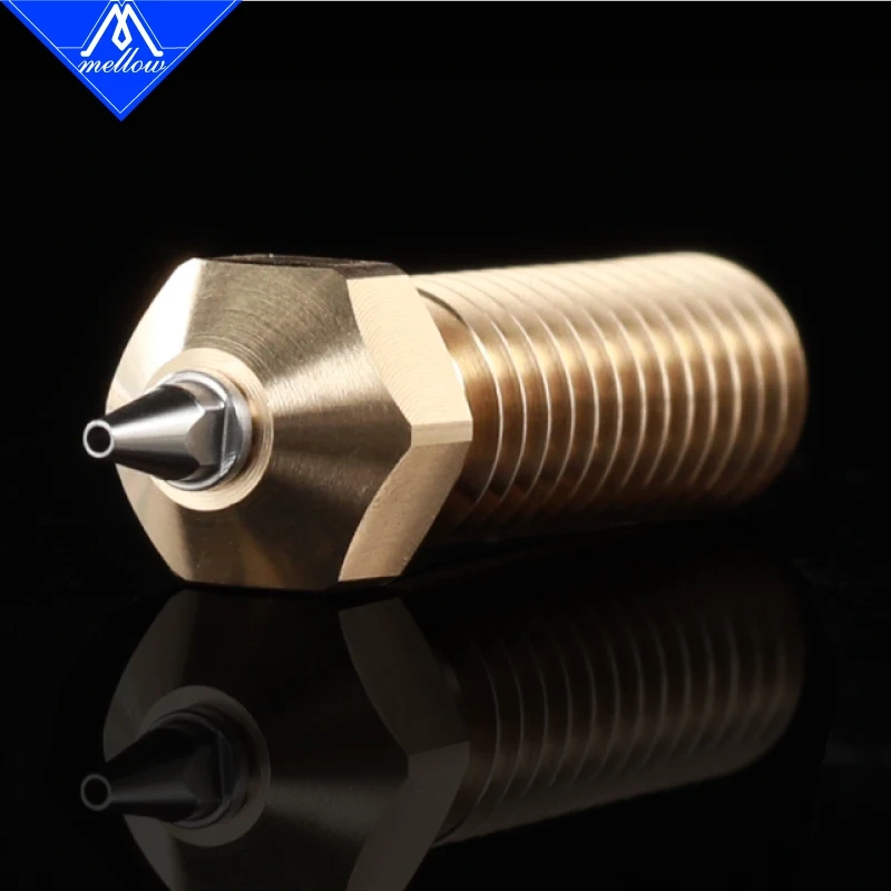 Mellow 1Pcs BS-Volcano Stainless Steel Nozzles For 3D Printers Hotend Nozzle Voron Blv Belt Printer Titan Aero Sidewinder X1