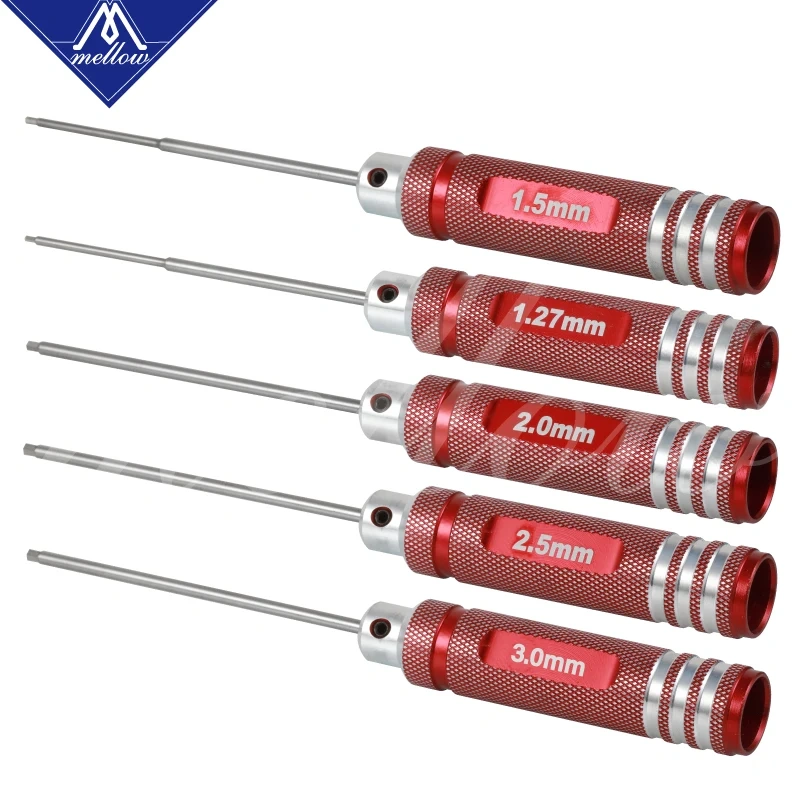 Mellow Quality Screwdriver Tool 1.27 1.5 2.0 2.5 3.0 For 3D Printer Ender 3 Accessories NF-Crazy Hotend Removal Tool