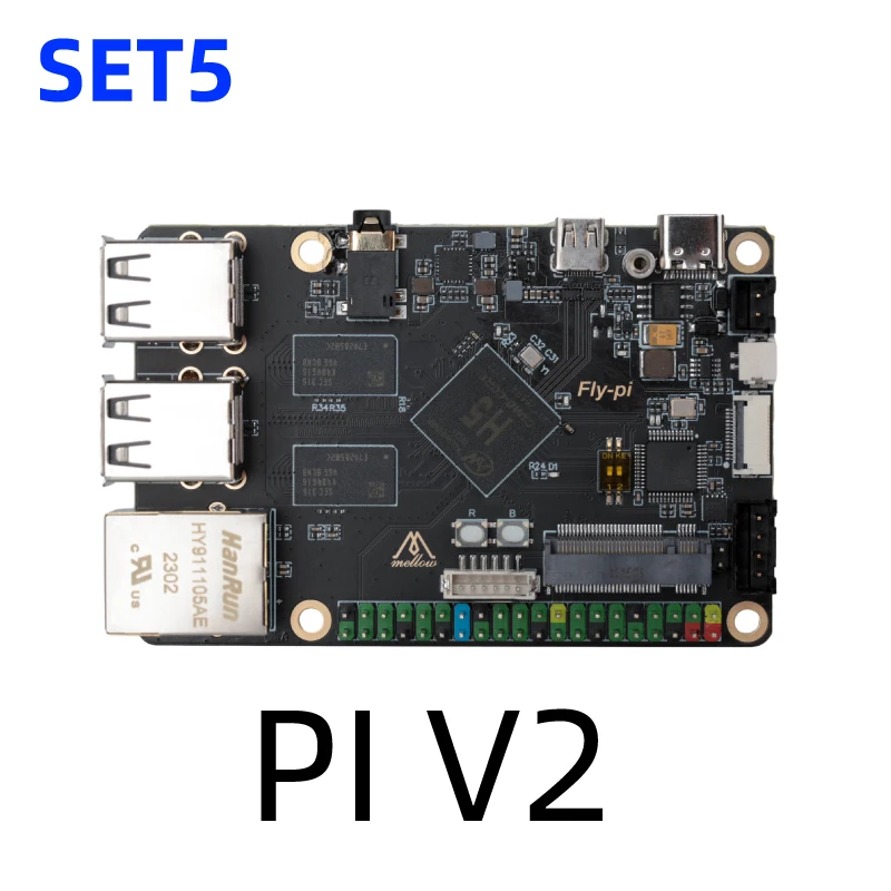Mellow Fly Pi V2 With UTOC 40Pin GPIO Expandable EMMC For DIy Mellow Fly Pi V2 With UTOC 40Pin GPIO Expandable EMMC For DIy