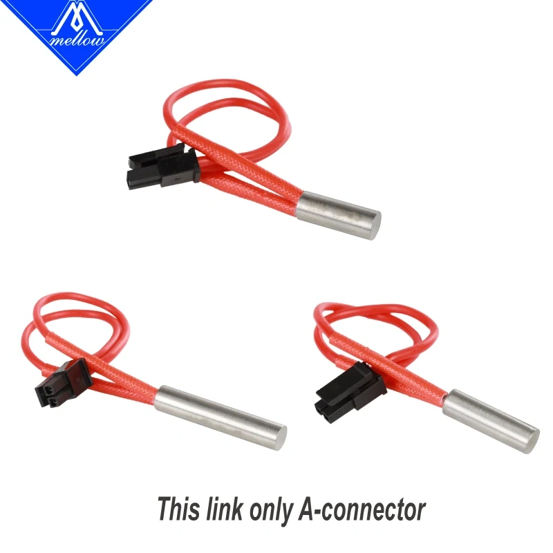 Mellow NEW!!!Reprap12V/24V 40W Simple replacement M6*20/15/30 A end line length Ceramic Heater Cartridge for 3D Printer Mendel