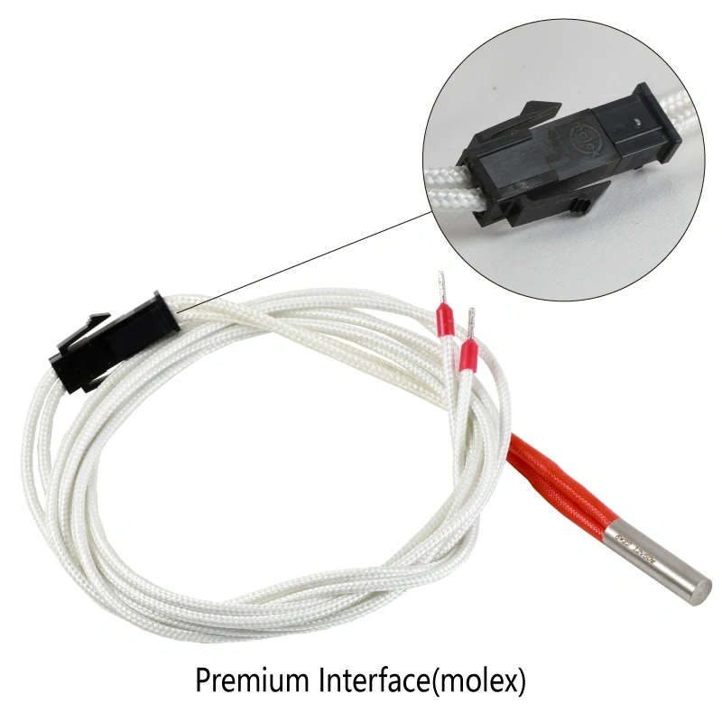 Mellow 3D Printer Parts Heating Tube 12V/24V 50W High Temperature 6*18/22mm Cartridge Heater For NF-Crazy Hotend Mosmax V6