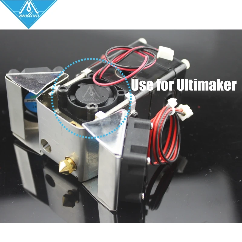 3d printer 25*25*10mm 2510 fan cool extruder small fan 2-wire 12V/24 for Ultimaker 2 + UM2 Extended+ Olsson block kit/Makerbot