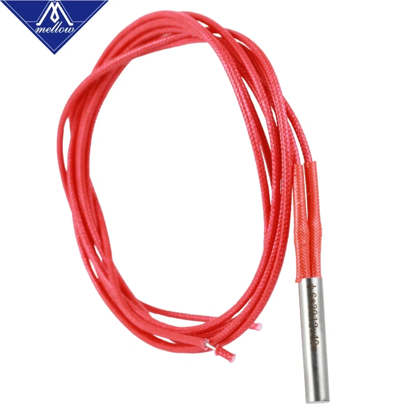 Mellow 3D Printer 6*15MM 6*20MM 6*30MM 12V/24V 40W Heater Cartridge For Sidewinder X1 SW-1 Ender 3 J-Head HOTEND Volcano MK8 MK9