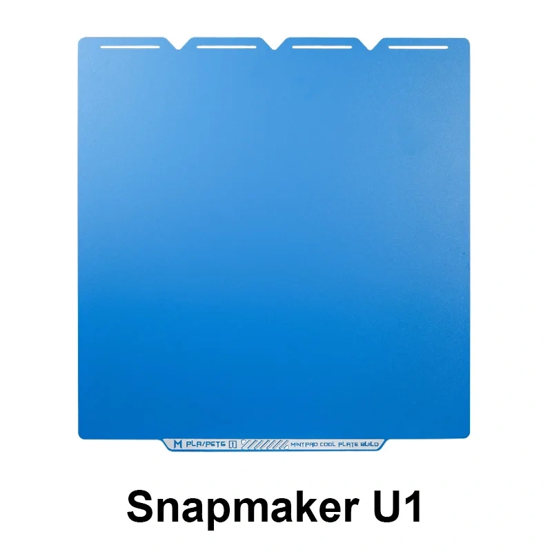 Mellow MintPad U1 Cool Plate Build Surface For Snapmaker U1 Low Temperature Enhanced Bonding Double-Sided Flexible Bed