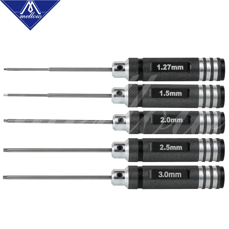 Mellow Quality Screwdriver Tool 1.27 1.5 2.0 2.5 3.0 For 3D Printer Ender 3 Accessories NF-Crazy Hotend Removal Tool