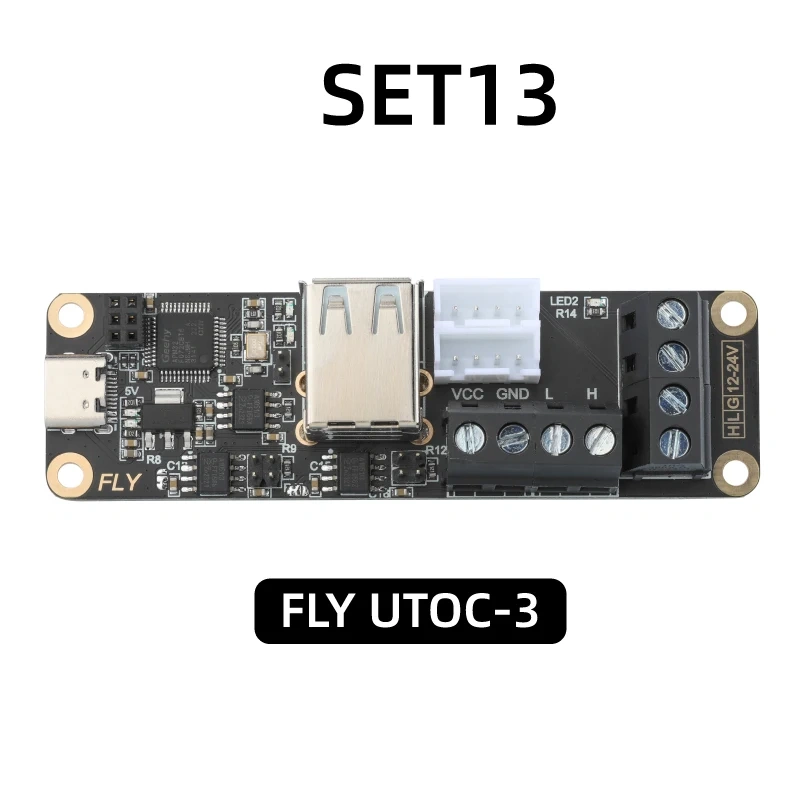 Mellow Fly-SB2040 V3 Board For Voron 2.4 R2 Trident Stealthburner CW2 Extruder Klipper RRF Eddy Canbus HeadTool PT1000 / PT100