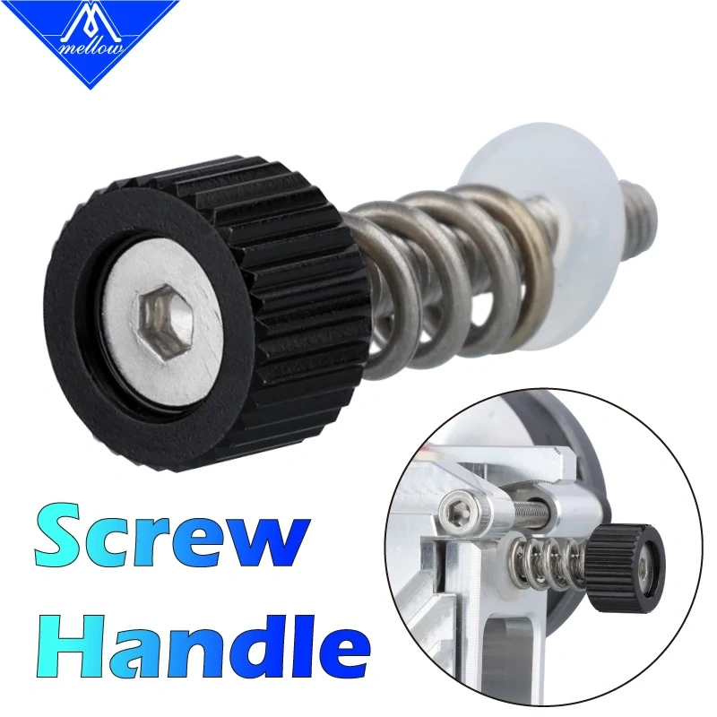 Mellow NF Thumbscrew Assembly For Dual Drive Gear Bowden Extruder Kit For Drivegear DDG Wind Sunrise Orbiter Extruder