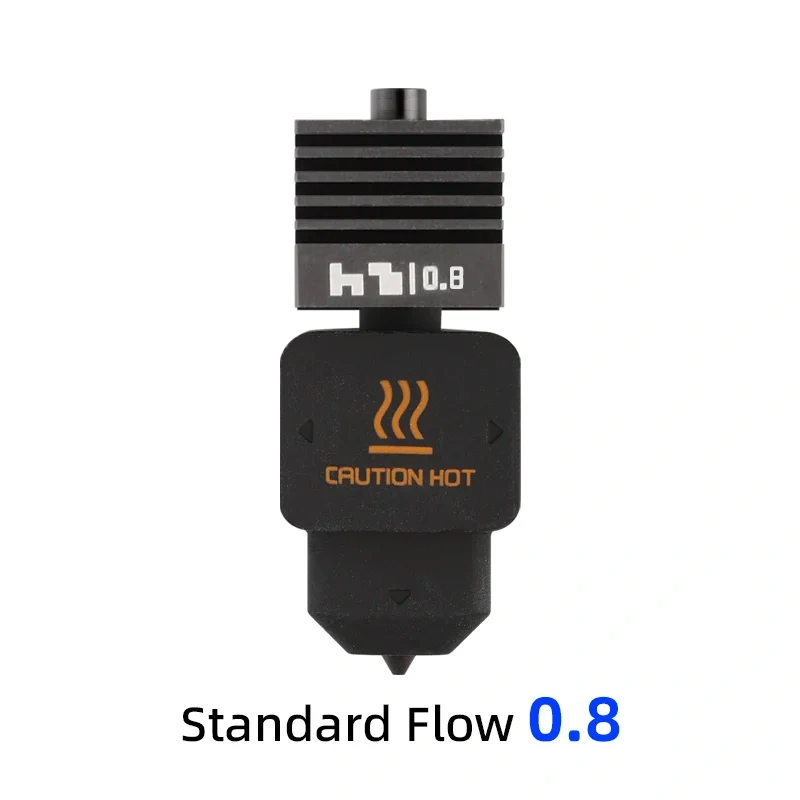 Mellow SF/HF H2D Hotend 0.2/0.4/0.6/0.8mm Hardened Steel Nozzle For Bambu Lab H2D 3D Printer Parts A1/A1 Mini