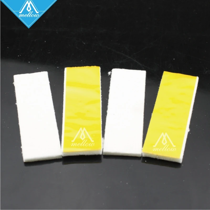 HOT!10PCS 3mm thick thickness 3d printer heating block cotton hotend nozzle heat insulation cotton for Ultimaker/Makerbot