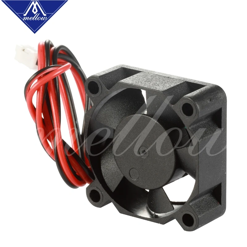 Mellow 12V/24V V6/V5 radiator 3010 fan 30*30*10mm 3010s DC small fan cooling extruder 2-wire 3d printer accessories part
