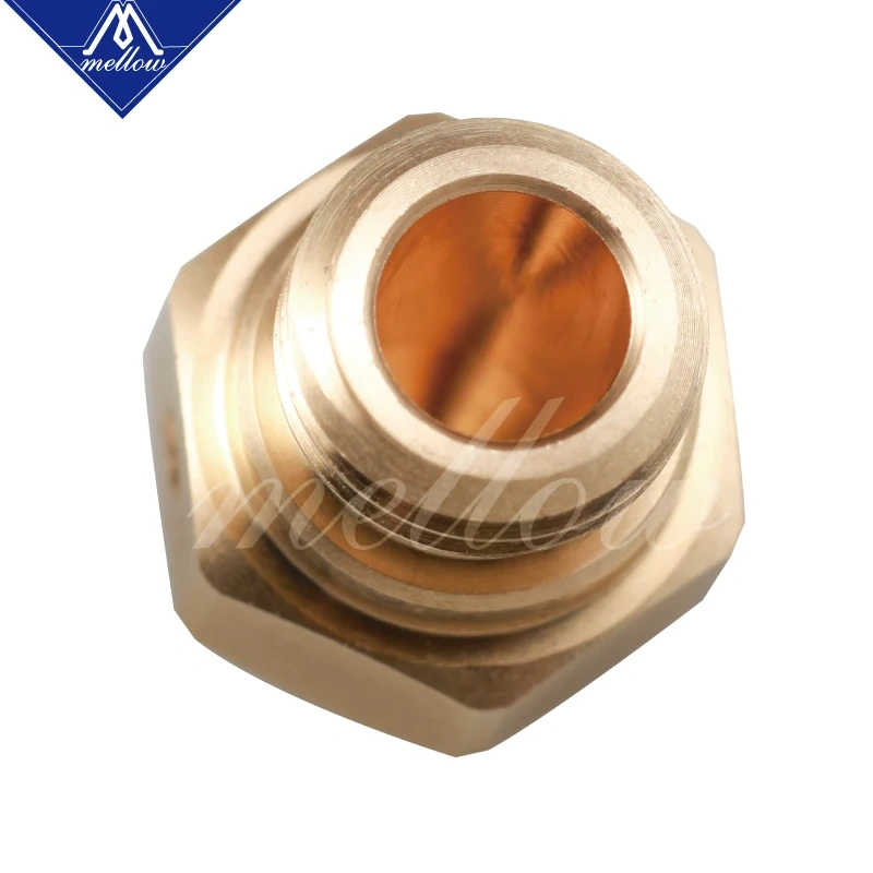 Mellow High Quality Brass Mk10 Nozzle For 0.2mm/0.4mm/0.6mm/0.8mm 1.75mm Filament For M7 Thread Brass MK10 Extruder Hotend