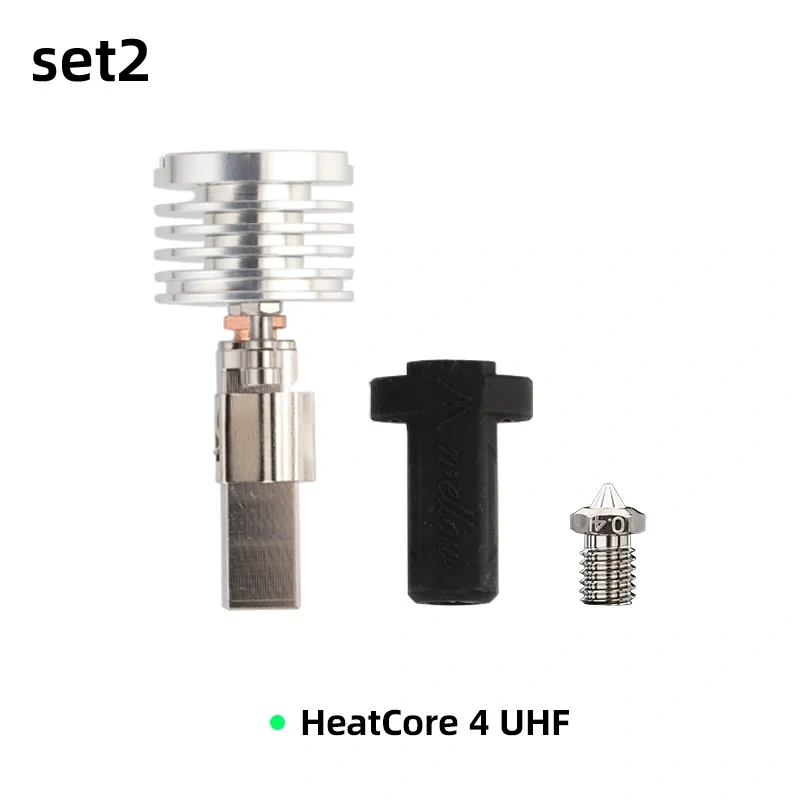 Mellow HeatCore 4 UHF ALPS Lite Hotend Smart Leveling Nozzle Probe For Voron Blv Vzbot Hevort DIY 3D Printer High Flow And High Speed