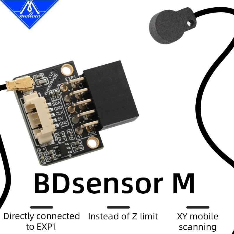 エルフ•モール Mellow BDSENSOR M For Marlin / Klipper DIY 3D Printer EDDY Z Auto