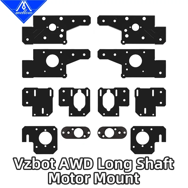 Mellow High-Precision CNC Vzbot Long-Shaft Motor Mount For DIY 3D Printer LDO-42STH48-2804AH(S40R) Motor / Kraken Motor