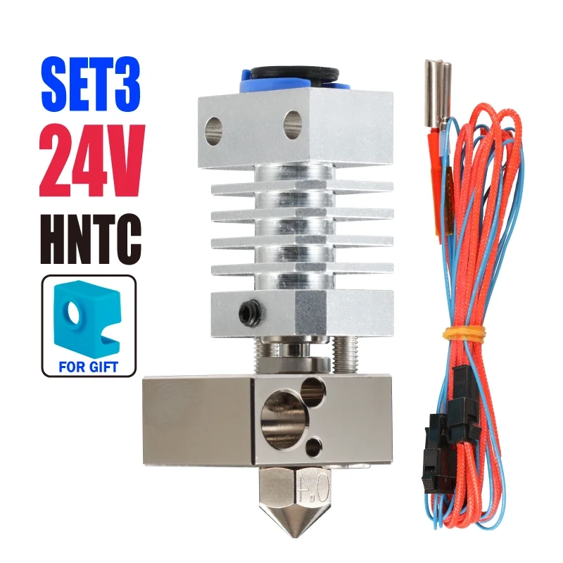 Mellow All Metal Cr10 Hotend Plated Copper Mk8 Nozzle & Heated Block 3D Printer J-head Hotend For Upgrade Ender 3 Micro Swiss