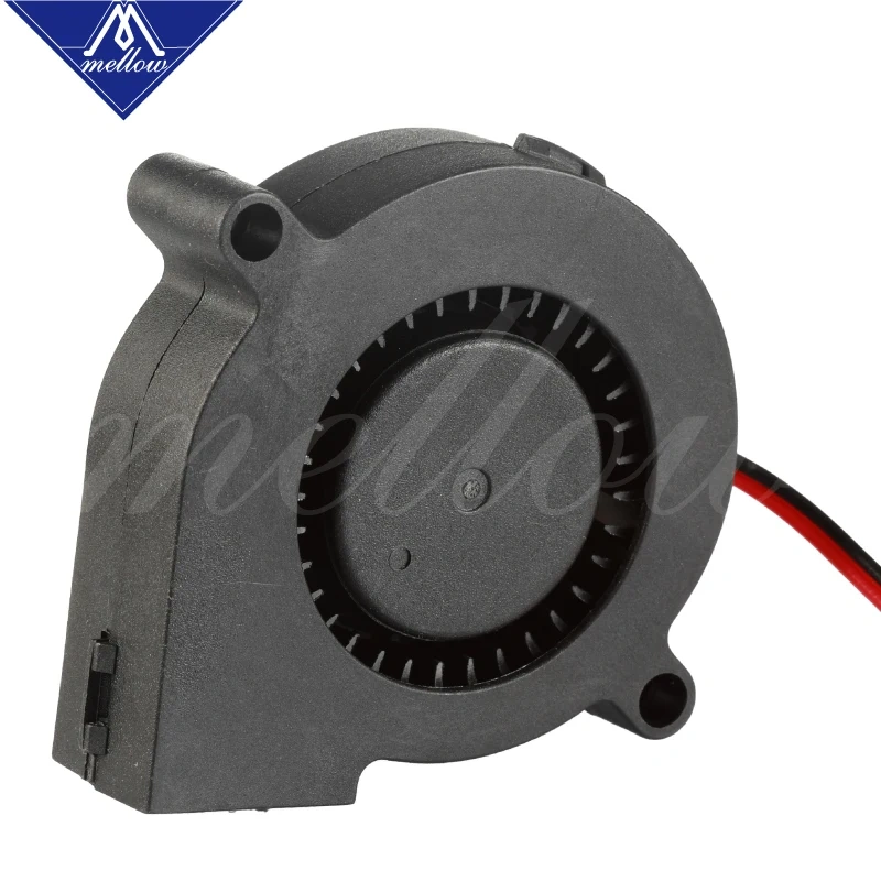 3D Printer Fan 5015 12V 24V 0.15A Sleeve Bearing Brushless Fan centrifugal for Reprap i3 DC Cooling Fan Turbo fan 5015S