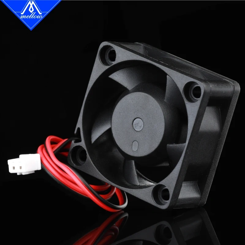 Mellow 1pcs 12V/24V 3D Printer Small Cooling Dual Ball Bear 4020 Fan For DDG-WIND NF-sunrise DDG-Crazy Cooling Extruder Hotend