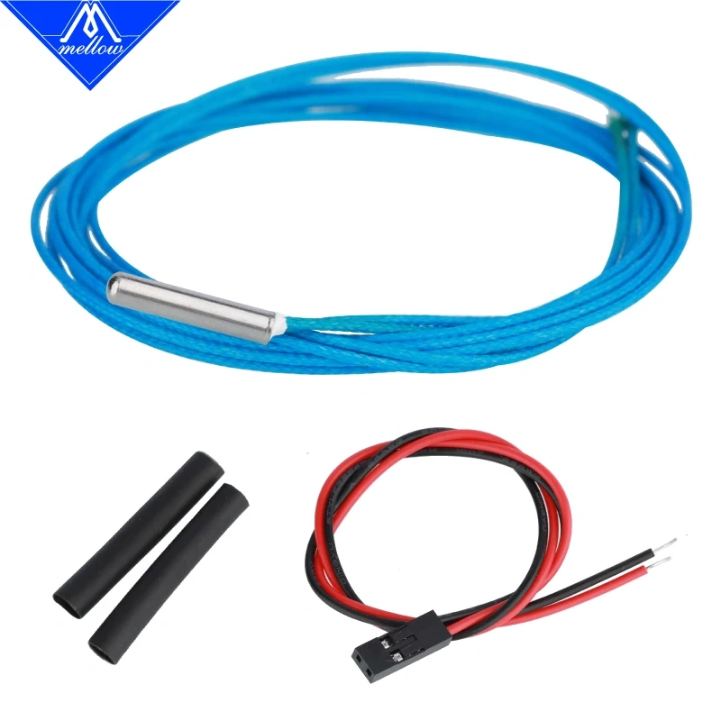 Mellow High temperature ATC Semitec 104GT-2 104NT-4-R025H42G Thermistor Cartridge 104 for  V6 Volcano Heater Block