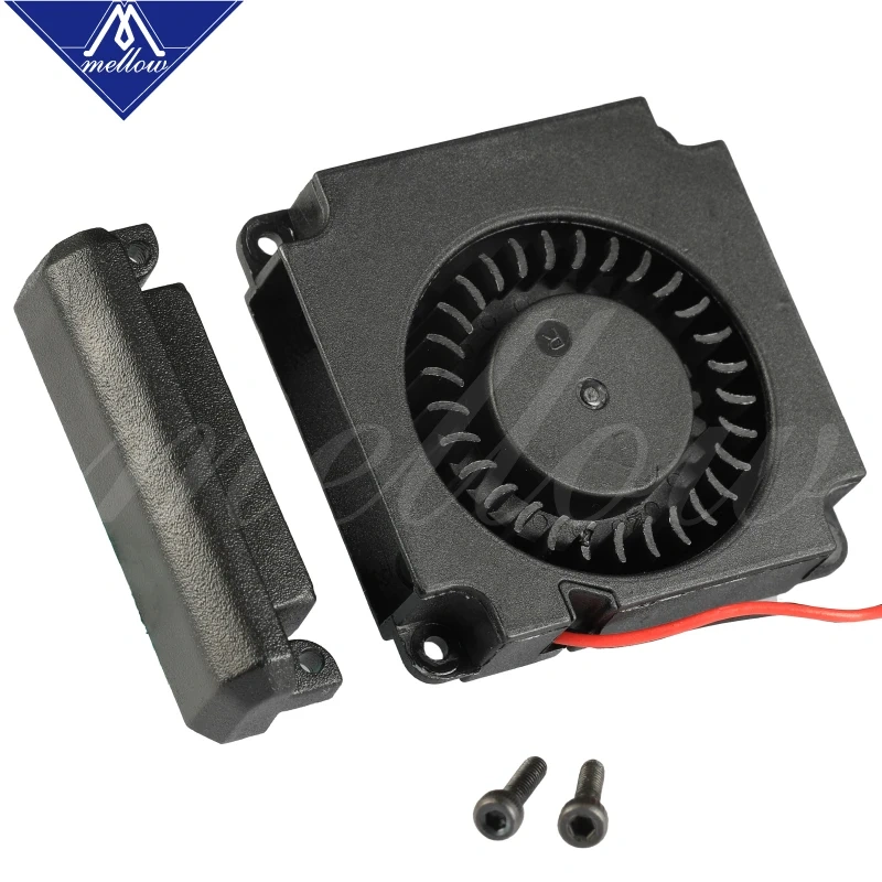 Mellow 3D Printer fan 12V/24V 40*10mm 4010 Dual Bearing Blow Radial Extruder DC Cooling Turbo Fan Turbo Fan for CR10 Ender 3