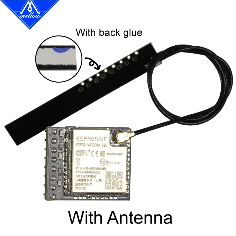 Mellow 1Pcs FLY SKR2 Wifi  Antenna ESP32 Board 1.7M/S RepRap Firmware RRF Duet Wifi For SKR 2 Octopus 32 Bit Control Board