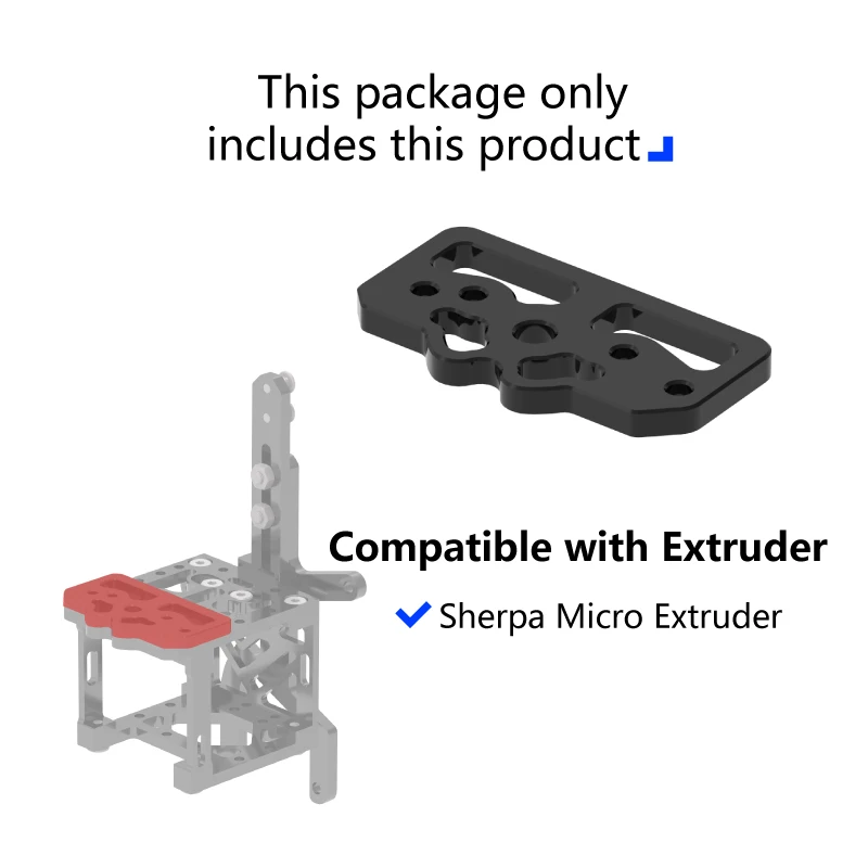 Mellow CNC Aluminium VzBoT 330/235 Printhead Bracket For Goliath