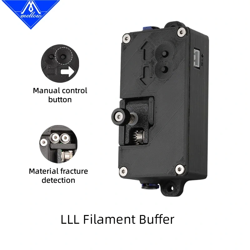 Mellow LLL Filament Buffer For 3D Printers - Automatic Filament Feeding, Break Detection, Improve Print Quality For Voron Vzbot