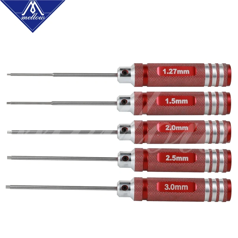 Mellow Quality Screwdriver Tool 1.27 1.5 2.0 2.5 3.0 For 3D Printer Ender 3 Accessories NF-Crazy Hotend Removal Tool