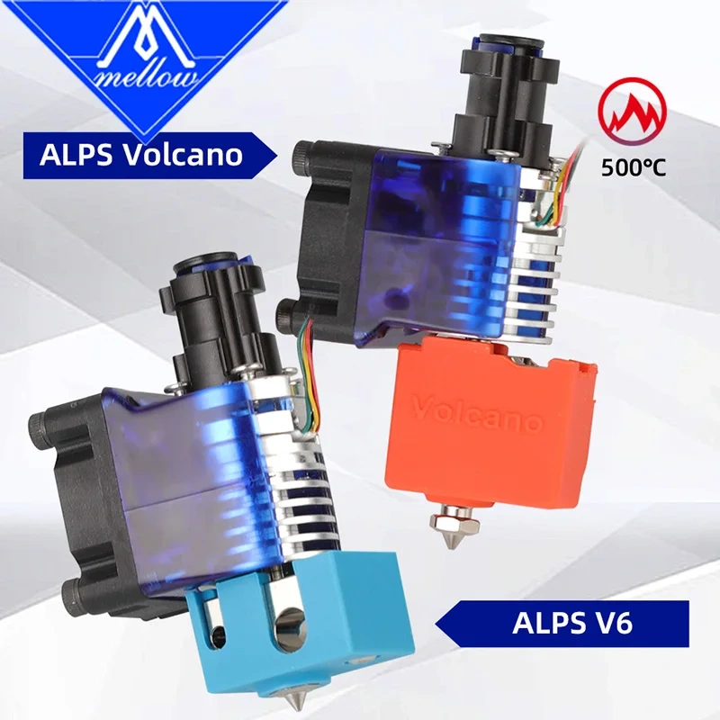 Mellow ALPS-V6 Hotend Smart Leveling Nozzle Probe For E3D Hotend DIY 3D Printer Voron Vzbot Replace Bltouch EDDY PL08