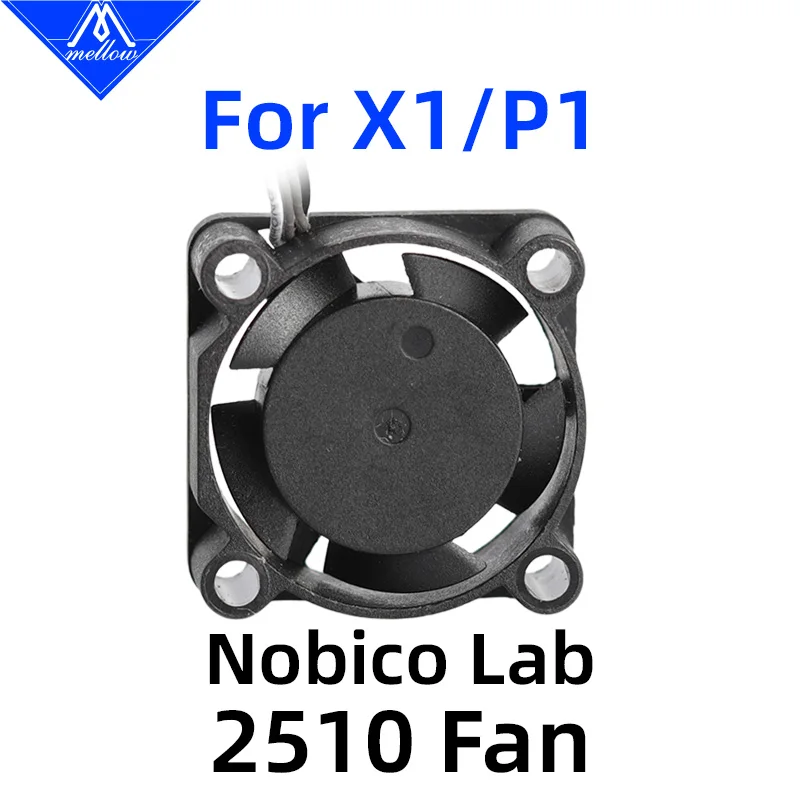 ハルページ Mellow Dual Ball Bearing 2510 Cooling Fan For Bambu Lab X1 X1C