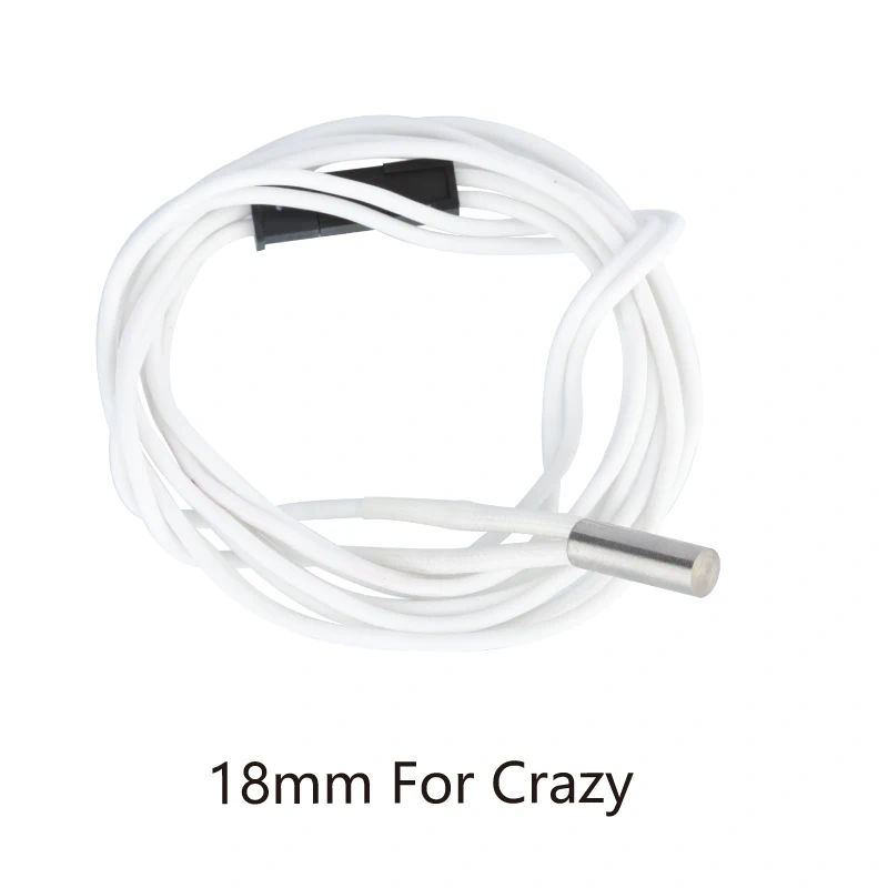Mellow 3D Printer Parts Heating Tube 12V/24V 50W High Temperature 6*18/22mm Cartridge Heater For NF-Crazy Hotend Mosmax V6