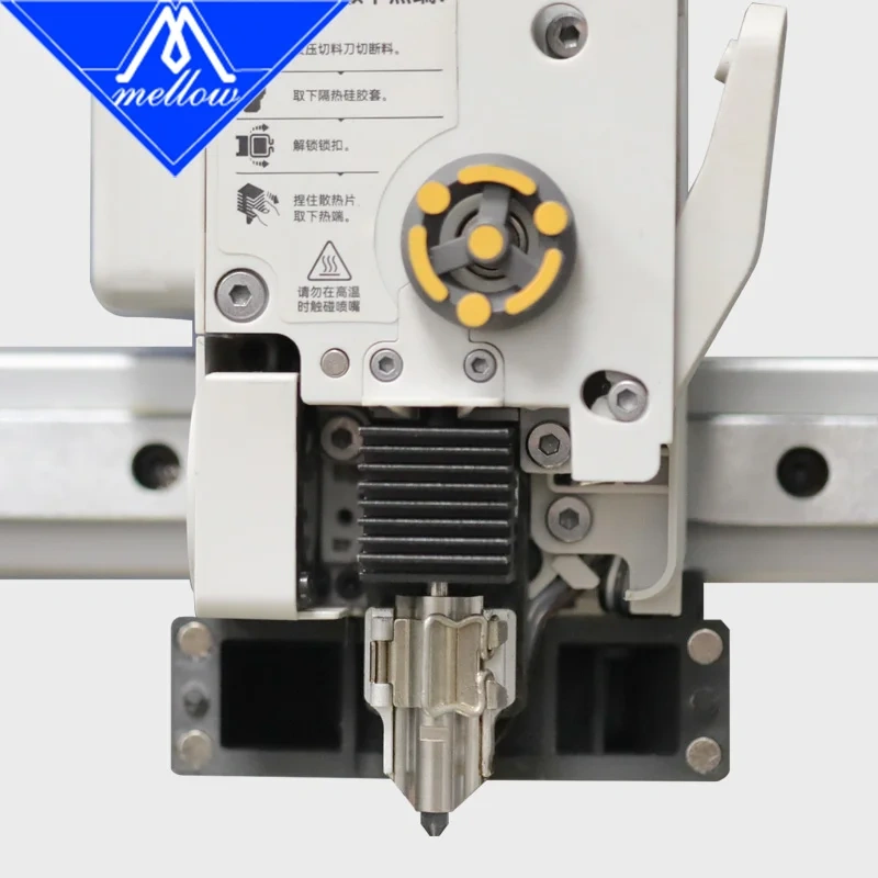 Mellow 24V 96W A1/A1 Mini Hotend Mounting & Heating Assembly Heatblock - 3D Printer Accessories For Bambu Lab A1/ A1 Mini